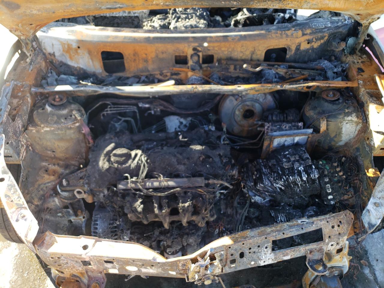 2012 KIA Soul VIN KNDJT2A60C7441200 Copart auction photo, burn damage thumbnail 12