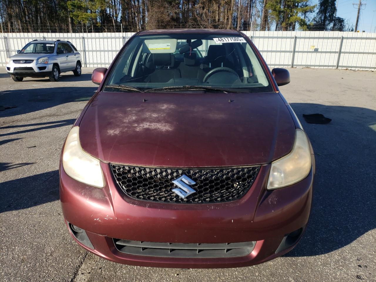 2008 Suzuki SX4 VIN JS2YC412185104339 Copart auction photo, rear end damage thumbnail 5