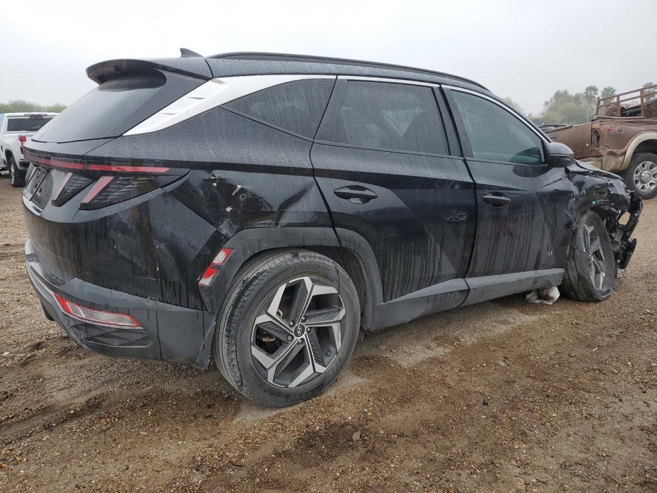 2022 Hyundai Tucson VIN 5NMJF3AE4NH091067 Copart auction photo, all over damage thumbnail 3