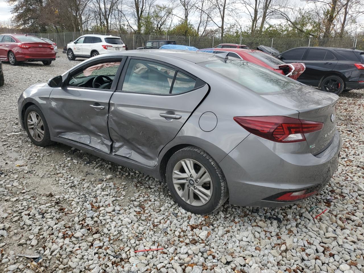 2020 Hyundai Elantra VIN 5NPD84LF9LH542044 Copart auction photo, side / minor dent/scratches damage thumbnail 2