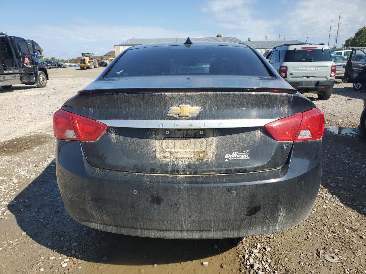 2014 Chevrolet Impala VIN 1G1125S39EU121508 Copart auction photo, front end / side damage thumbnail 6
