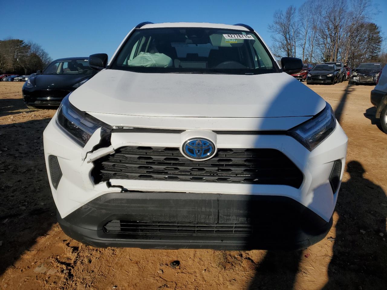 2024 Toyota RAV 4 VIN 4T3LWRFV5RU161732 Copart auction photo, front end / mechanical damage thumbnail 5