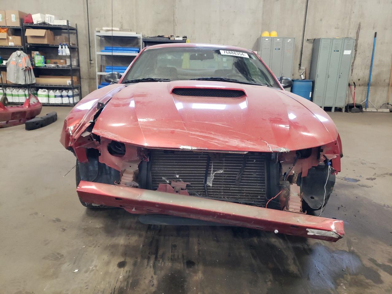 2002 Ford Mustang VIN 1FAFP42X12F211222 Copart auction photo, front end damage thumbnail 5