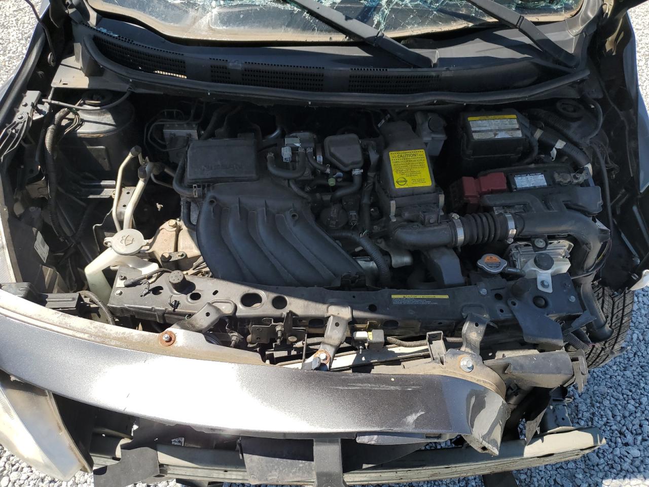 2017 Nissan Versa VIN 3N1CN7AP9HL829251 Copart auction photo, biohazard/chemical / all over damage thumbnail 13