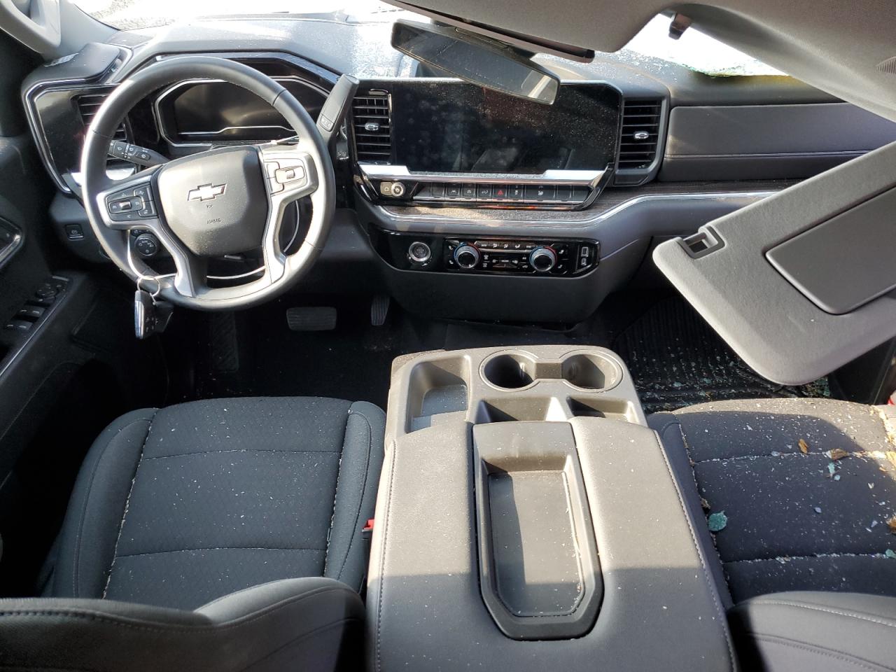 2023 Chevrolet Silverado VIN 2GCPACED5P1115863 Copart auction photo, top/roof damage thumbnail 8