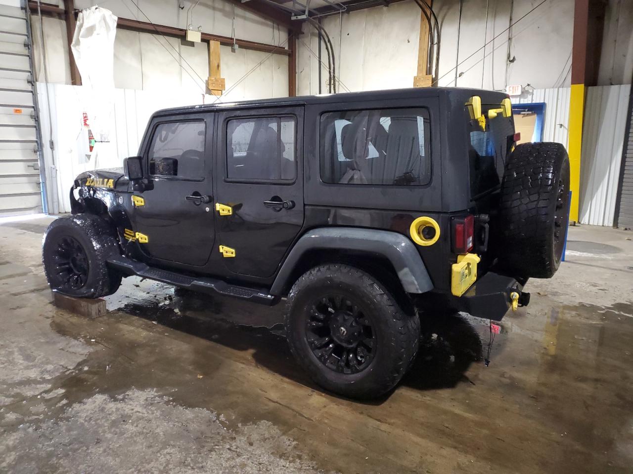 2017 Jeep Wrangler VIN 1C4BJWDG3HL503841 Copart auction photo, front end damage thumbnail 2