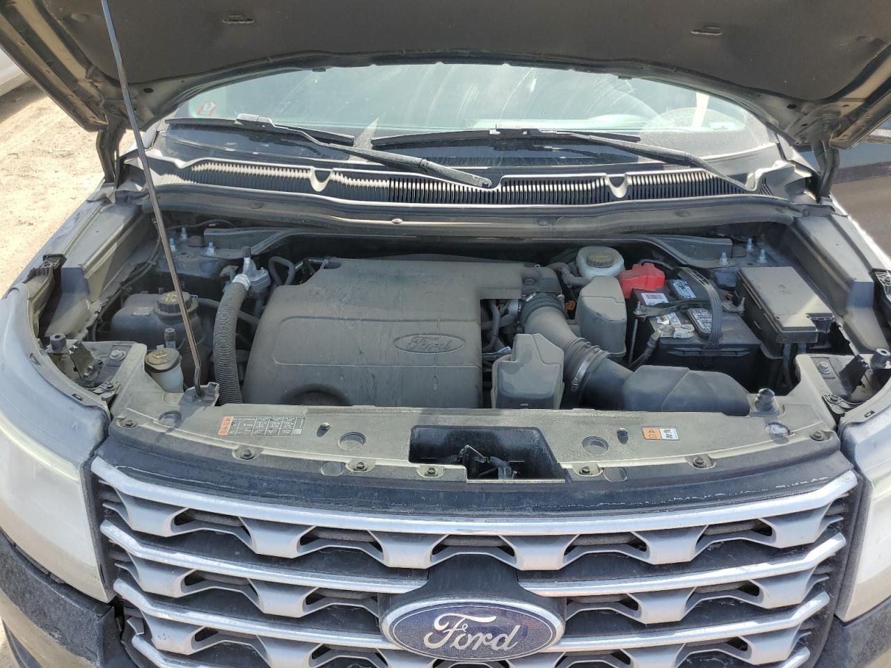 2017 Ford Explorer VIN 1FM5K8F86HGC82249 Copart auction photo, rear end / hail damage thumbnail 12