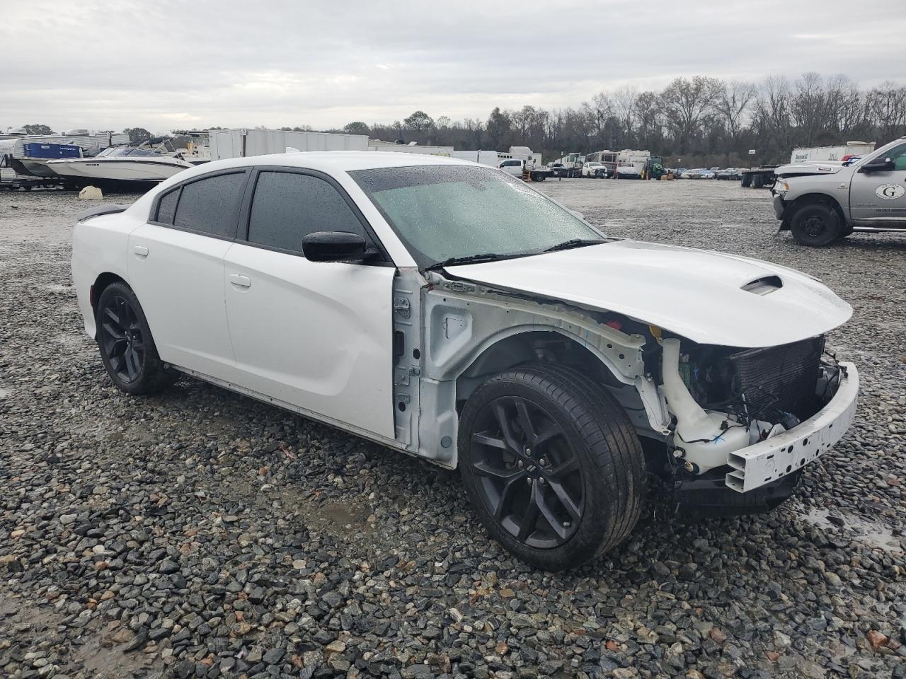 2019 Dodge Charger VIN 2C3CDXCT8KH653582 Copart auction photo, front end damage thumbnail 4