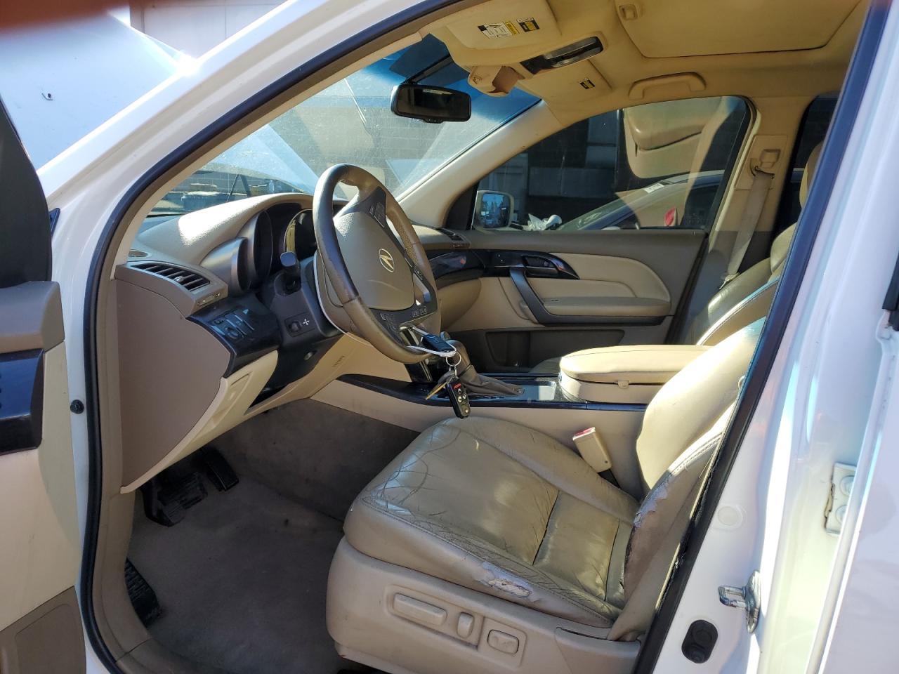 2009 Acura MDX VIN 2HNYD28679H503300 Copart auction photo, front end damage thumbnail 7
