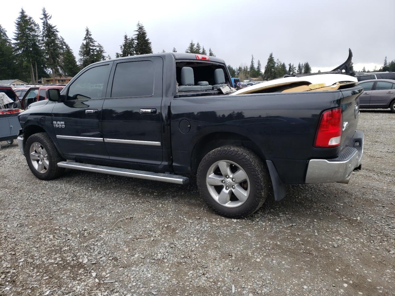 2017 RAM 1500 VIN 3C6RR7LT0HG642941 Copart auction photo, hail damage thumbnail 2