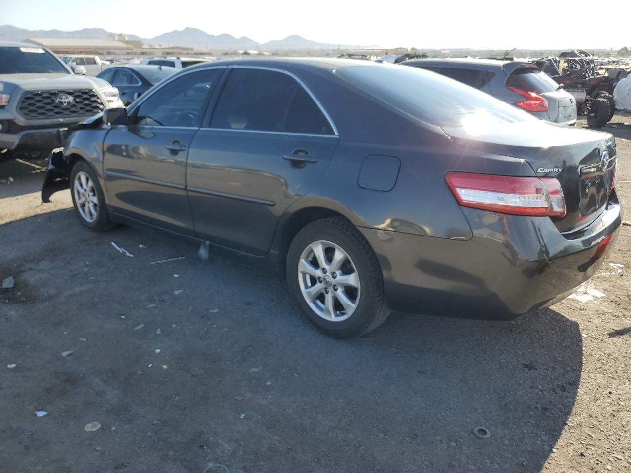 2011 Toyota Camry VIN 4T4BF3EK6BR116030 Copart auction photo, front end / side damage thumbnail 2