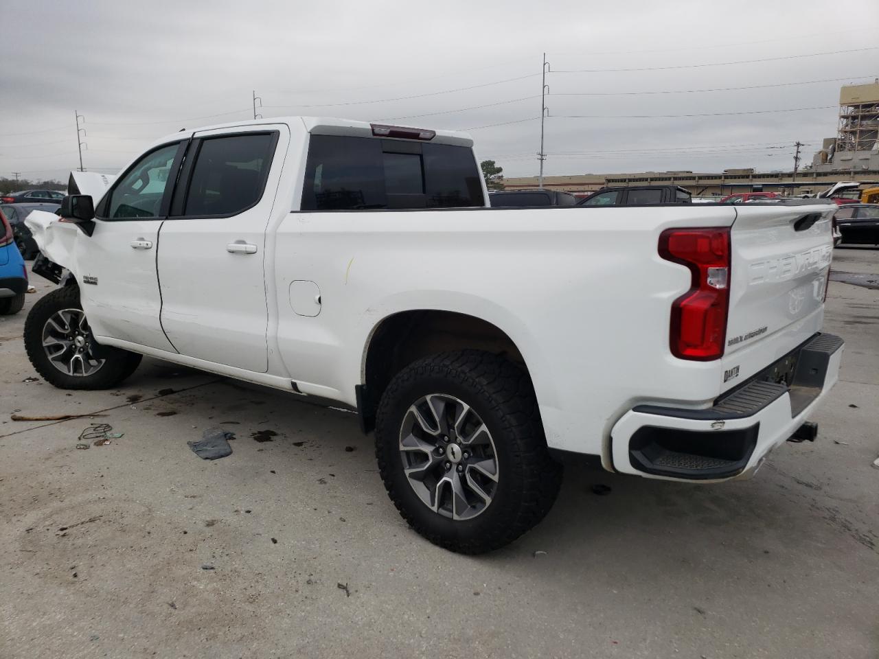 2020 Chevrolet Silverado VIN 3GCUYEETXLG235340 Copart auction photo, front end damage thumbnail 2