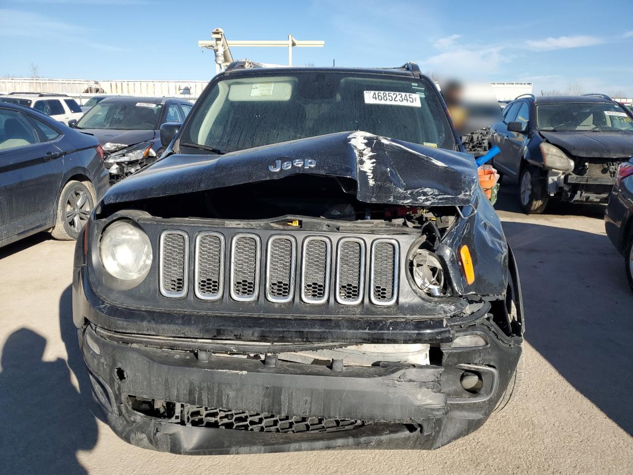 2018 Jeep Renegade VIN ZACCJBBB0JPH59666 Copart auction photo, front end damage thumbnail 5
