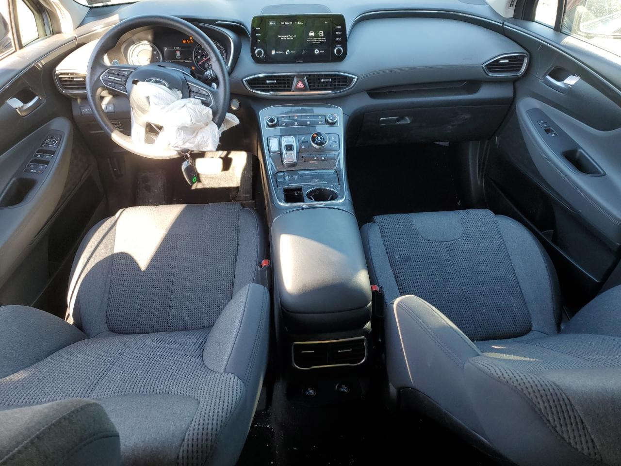 2022 Hyundai Santa Fe VIN 5NMS2DAJ5NH479489 Copart auction photo, front end damage thumbnail 8