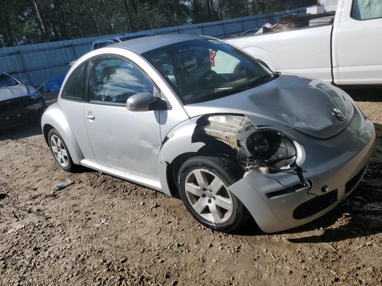 2007 Volkswagen Beetle VIN 3VWPW31C87M518305 Copart auction photo, side damage thumbnail 4