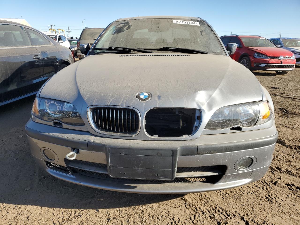 2004 BMW 3er VIN WBAEV53494KM05963 Copart auction photo, front end damage thumbnail 5