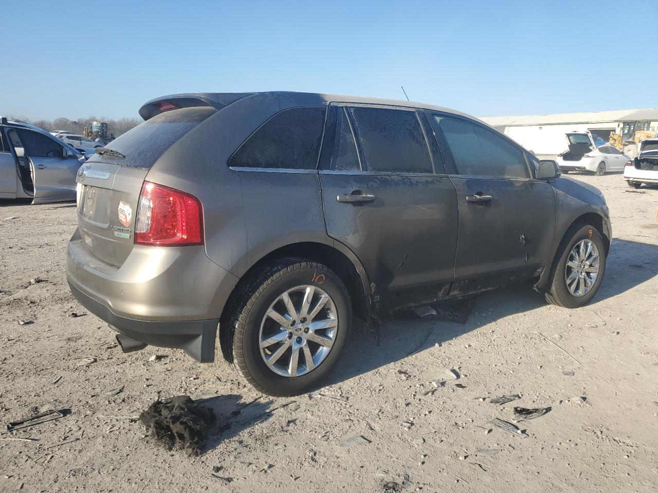 2013 Ford Edge VIN 2FMDK3K9XDBB42879 Copart auction photo, burn - interior damage thumbnail 3