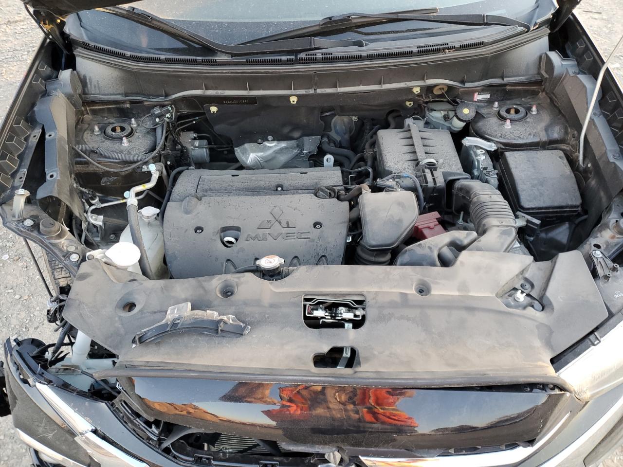 2018 Mitsubishi Outlander VIN JA4AP4AWXJZ010391 Copart auction photo, front end damage thumbnail 11