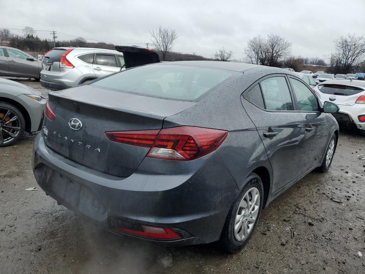 2020 Hyundai Elantra VIN 5NPD74LF1LH604930 Copart auction photo, vandalism / minor dent/scratches damage thumbnail 3