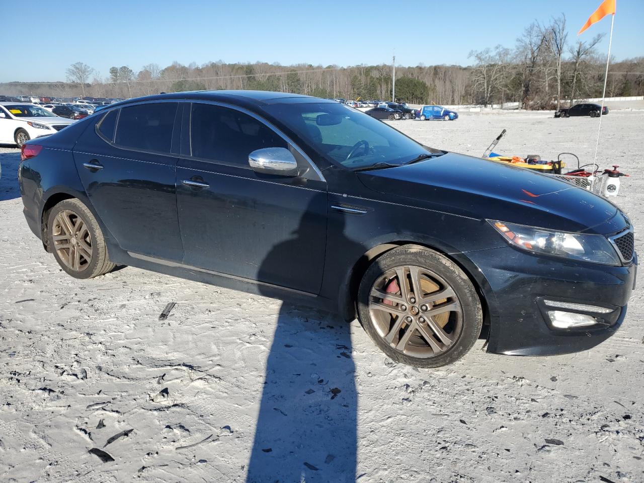 2013 KIA Optima VIN 5XXGR4A60DG151715 Copart auction photo, minor dent/scratches / mechanical damage thumbnail 4