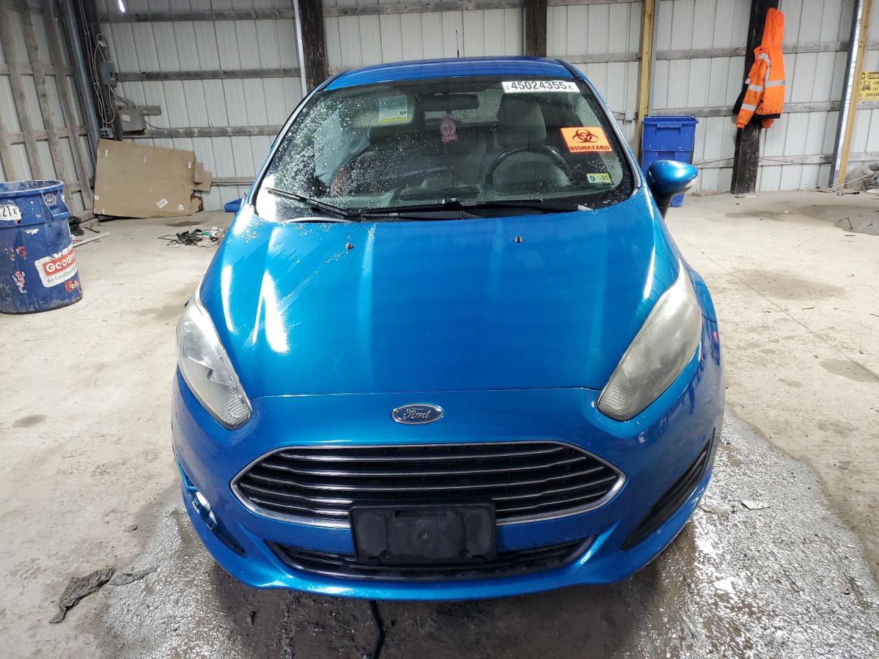 2015 Ford Fiesta VIN 3FADP4EJ5FM176009 Copart auction photo, all over / undercarriage damage thumbnail 5