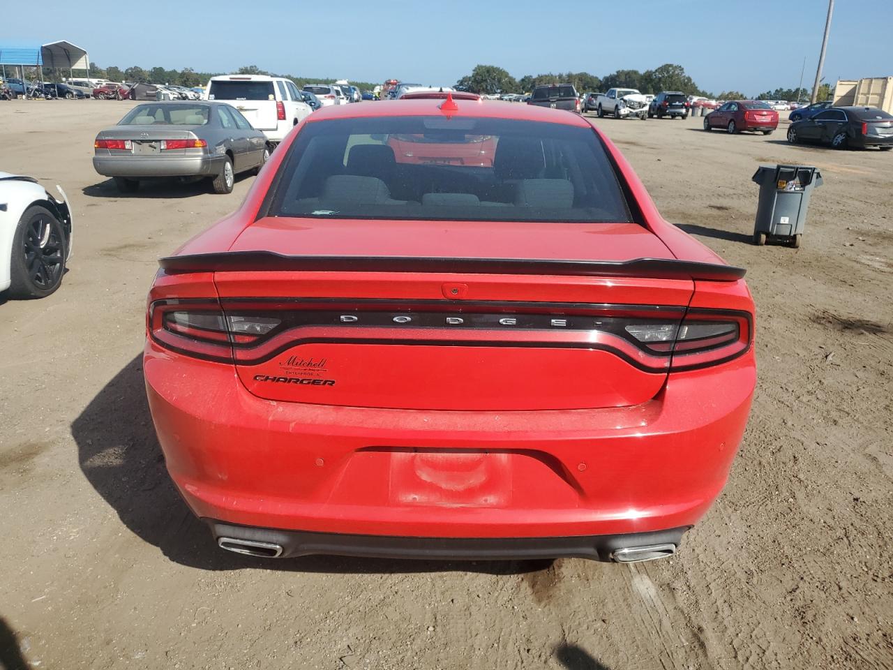 2018 Dodge Charger VIN 2C3CDXJGXJH263703 Copart auction photo, front end damage thumbnail 6