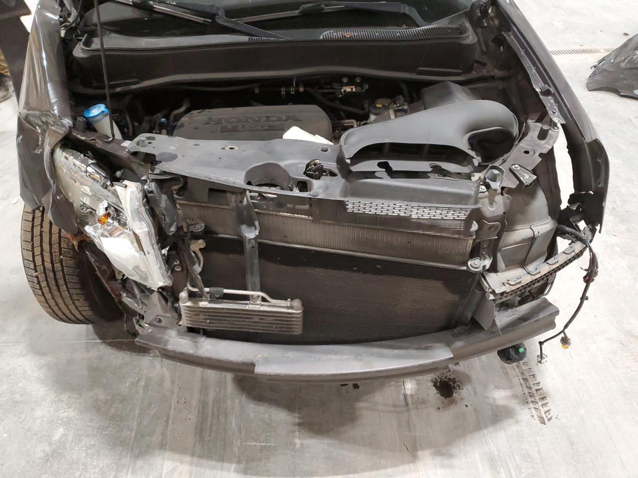 2012 Honda Pilot VIN 5FNYF4H78CB005205 Copart auction photo, front end / rear end damage thumbnail 14
