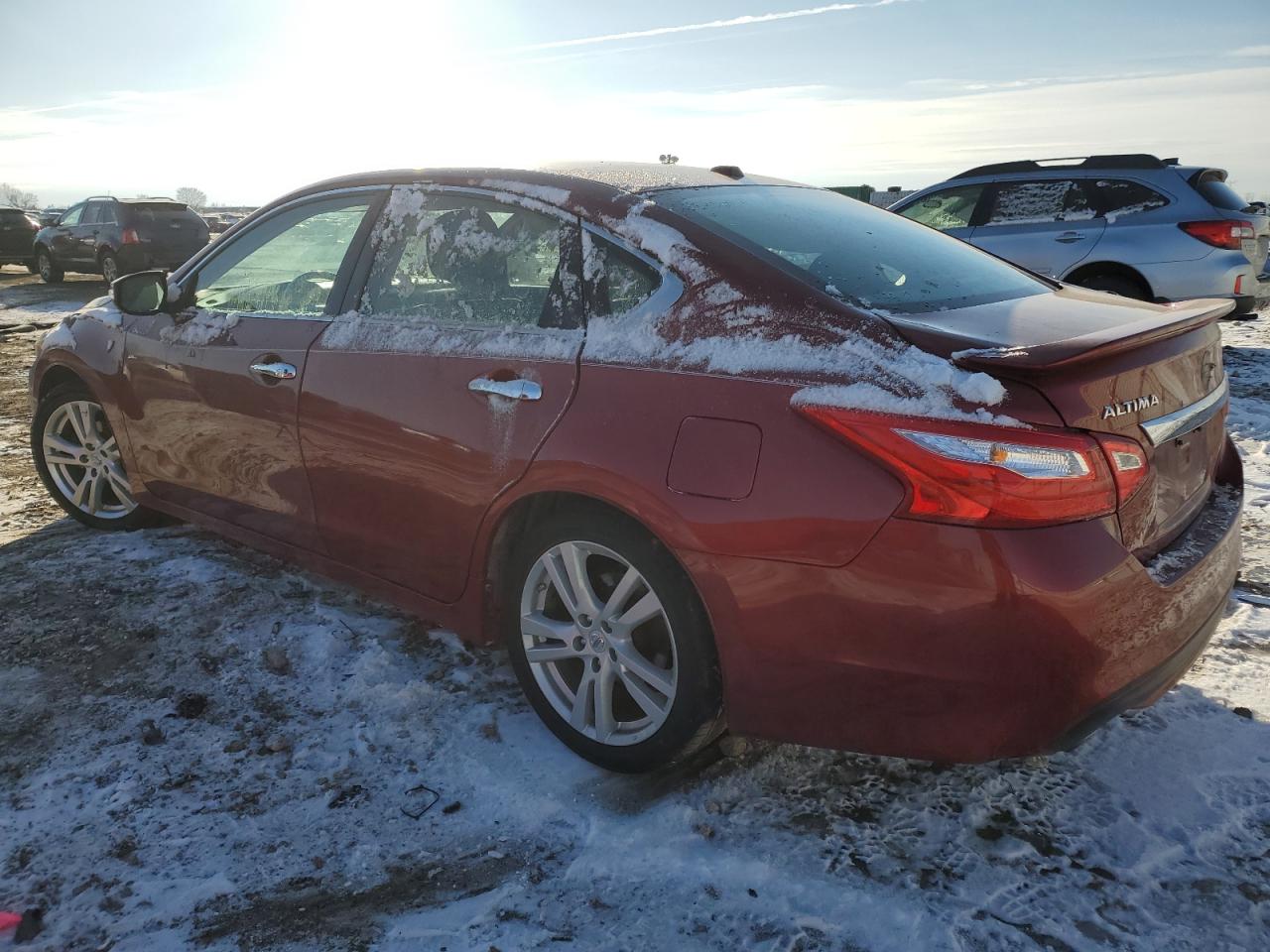 2016 Nissan Altima VIN 1N4BL3AP1GC145009 Copart auction photo, side / front end damage thumbnail 2