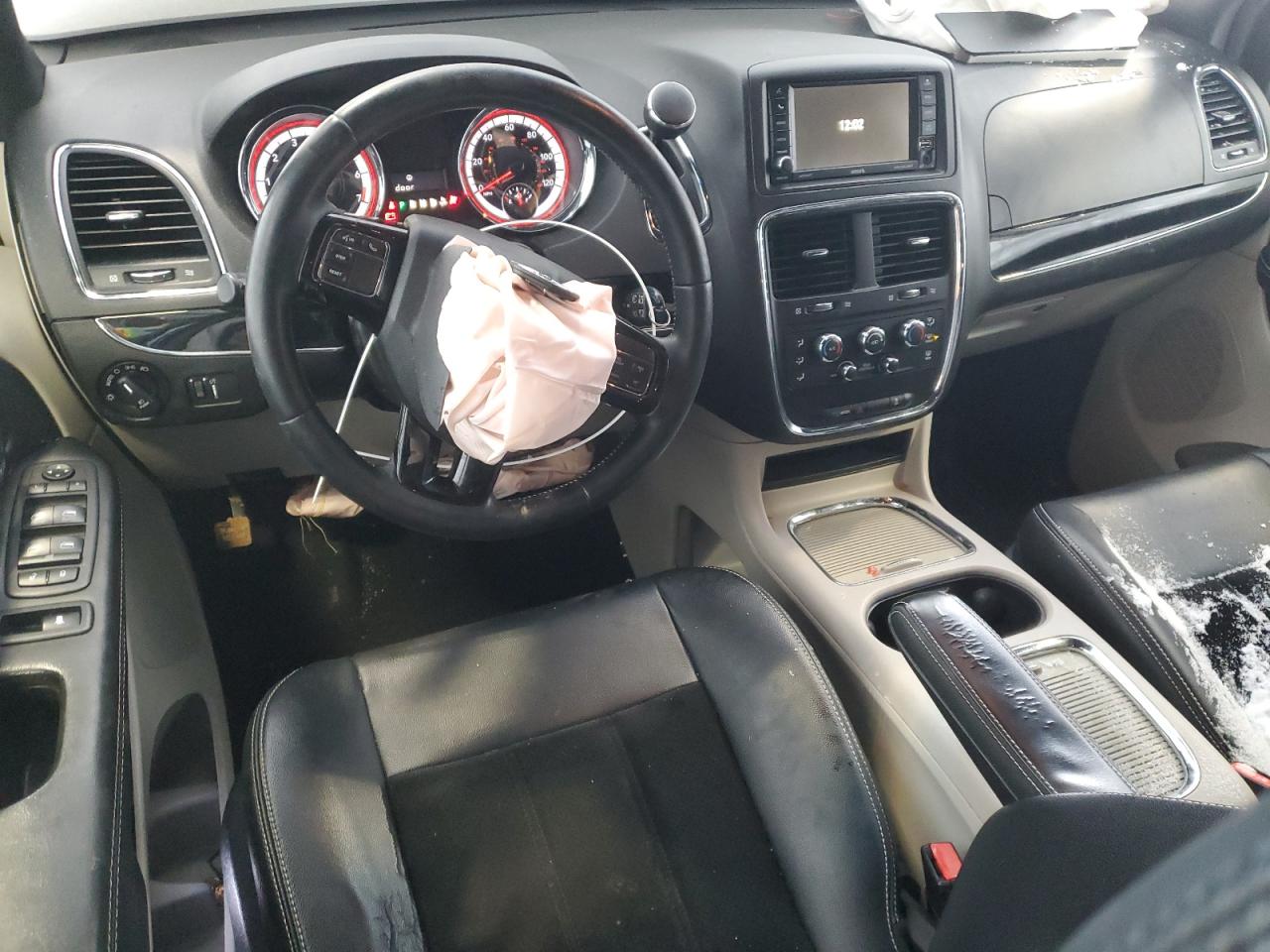 2017 Dodge Caravan VIN 2C4RDGCG2HR857161 Copart auction photo, front end / rear end damage thumbnail 8