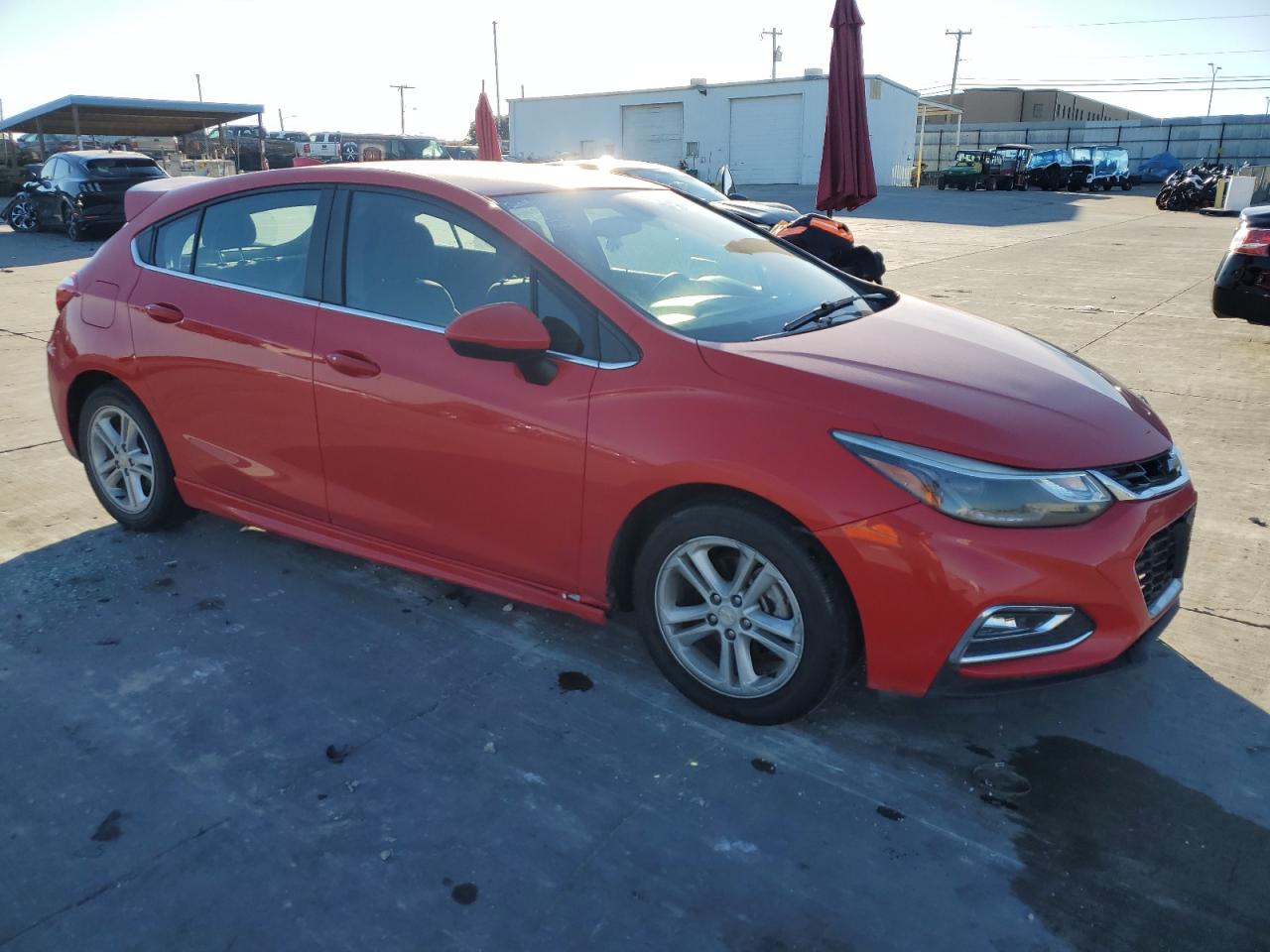 2017 Chevrolet Cruze VIN 3G1BE6SM9HS588474 Copart auction photo, rear end damage thumbnail 4