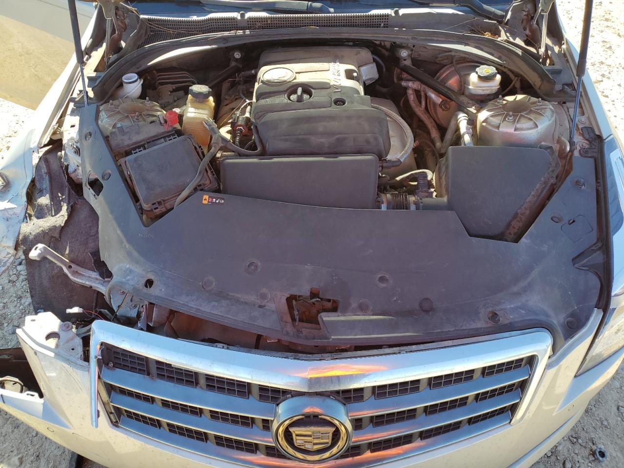 2014 Cadillac ATS VIN 1G6AB5RA0E0160882 Copart auction photo, front end / minor dent/scratches damage thumbnail 11