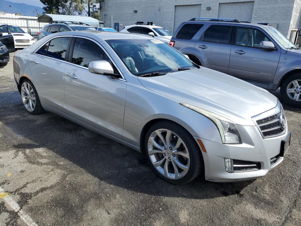 2013 Cadillac ATS VIN 1G6AE5S33D0128459 Copart auction photo, rear end damage thumbnail 4
