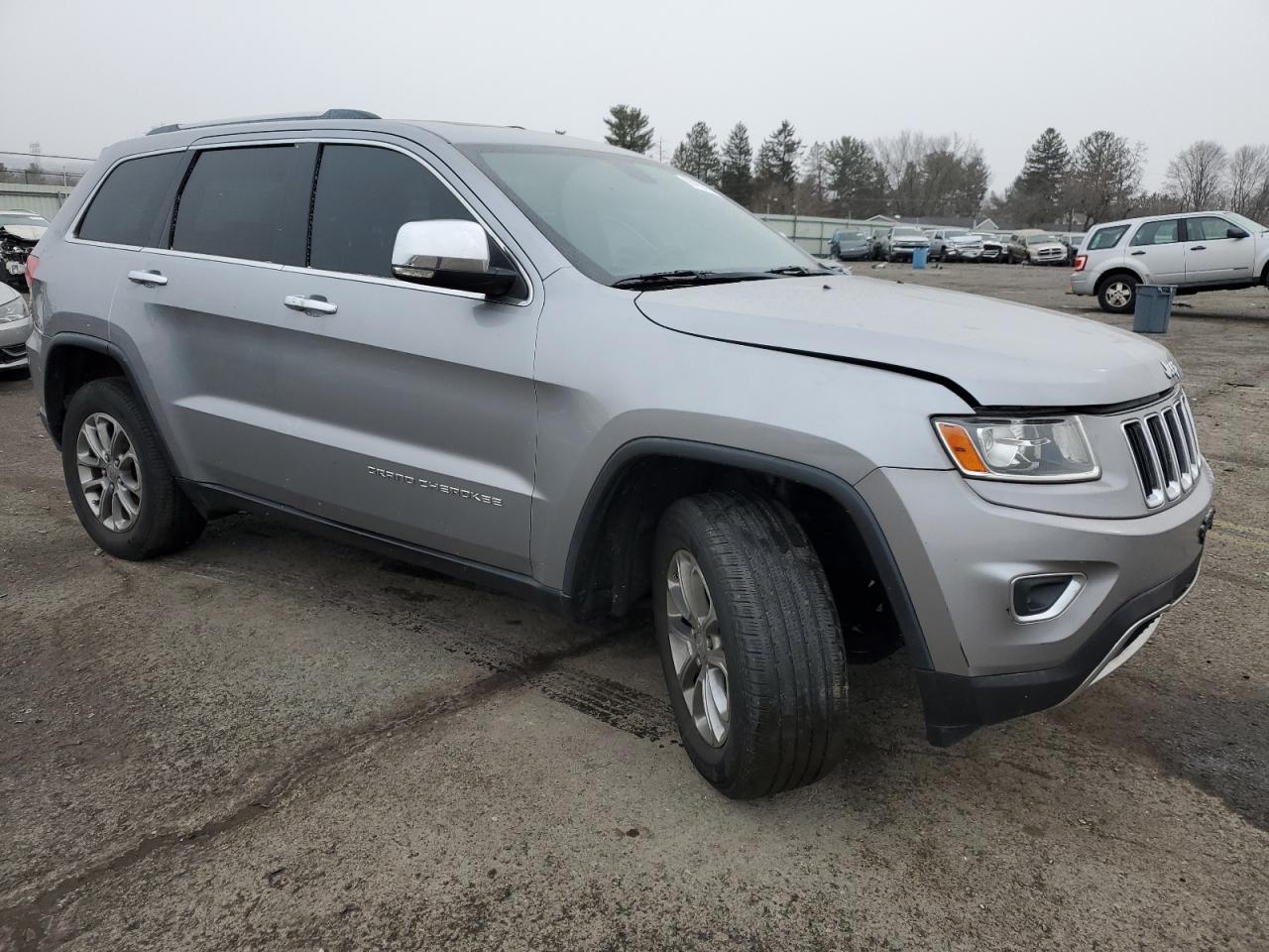 2014 Jeep Grand Cherokee VIN 1C4RJFBG4EC416852 Copart auction photo, rear end / side damage thumbnail 4