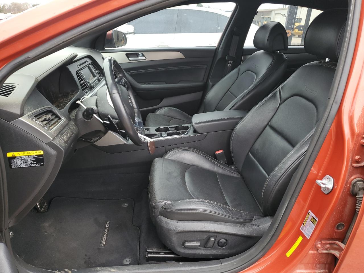 2015 Hyundai Sonata VIN 5NPE34AB9FH112120 Copart auction photo, front end damage thumbnail 7