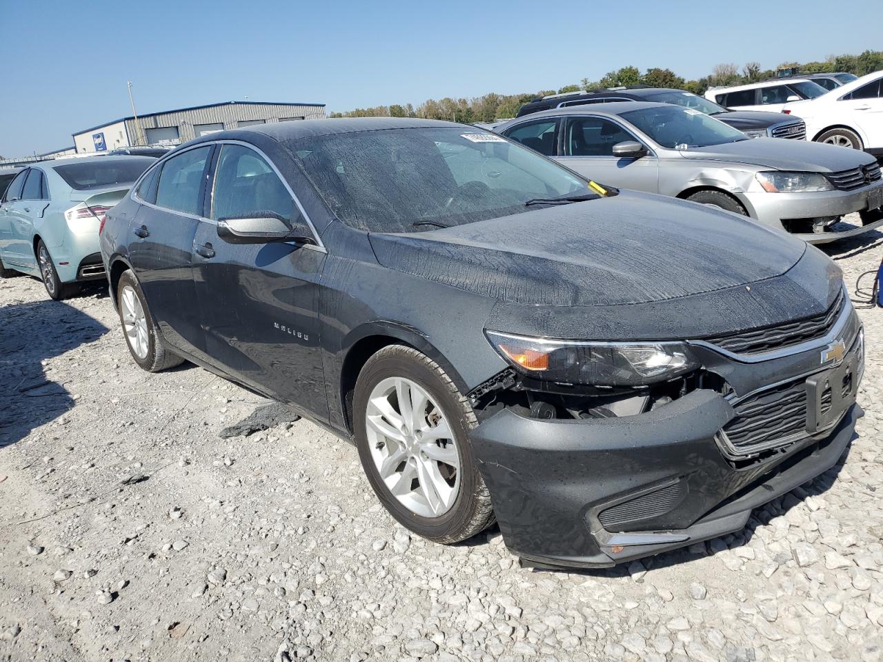 2017 Chevrolet Malibu VIN 1G1ZE5ST8HF188121 Copart auction photo, front end damage thumbnail 4