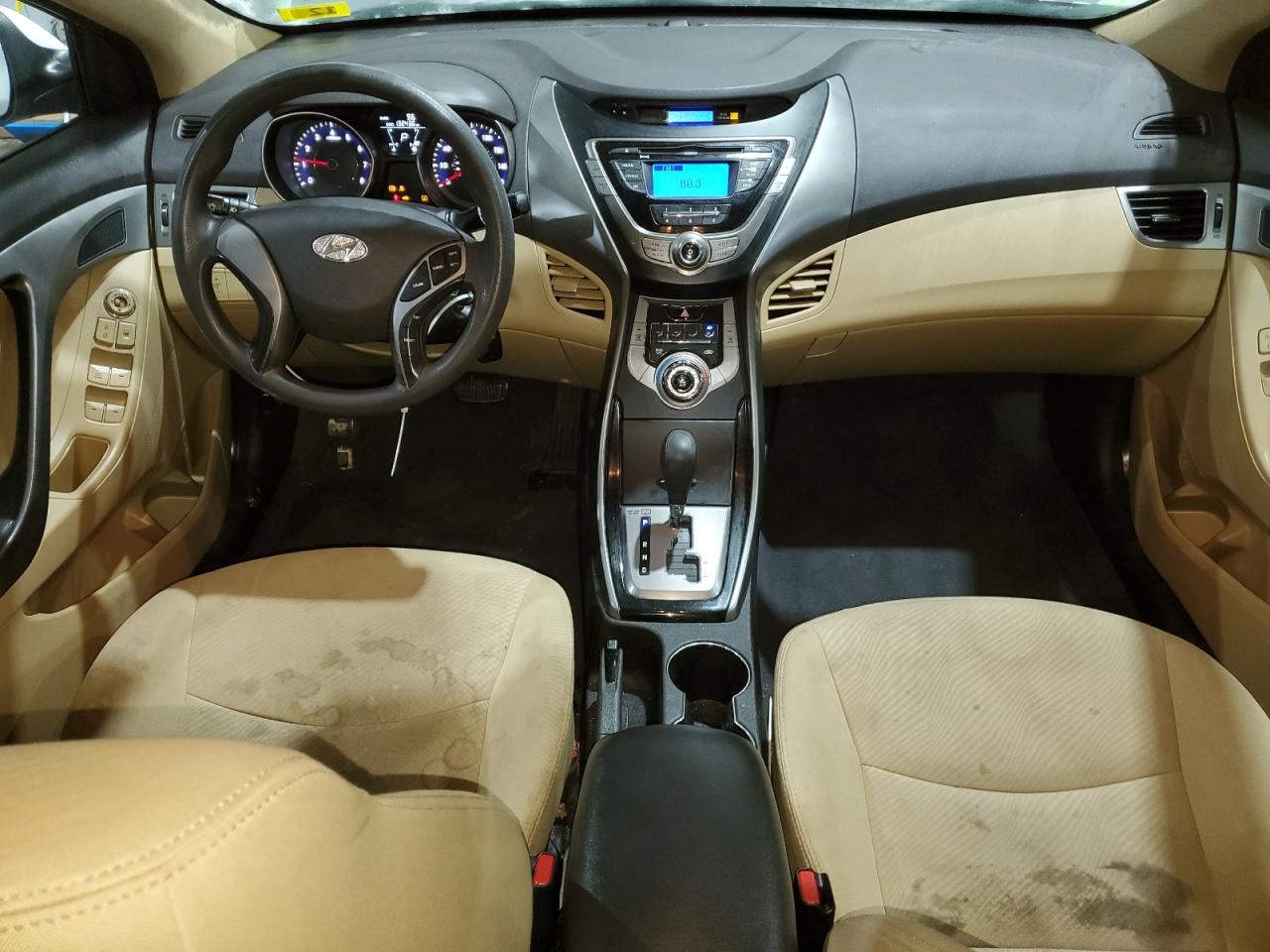 2013 Hyundai Elantra VIN 5NPDH4AE9DH167977 Copart auction photo, side / minor dent/scratches damage thumbnail 8