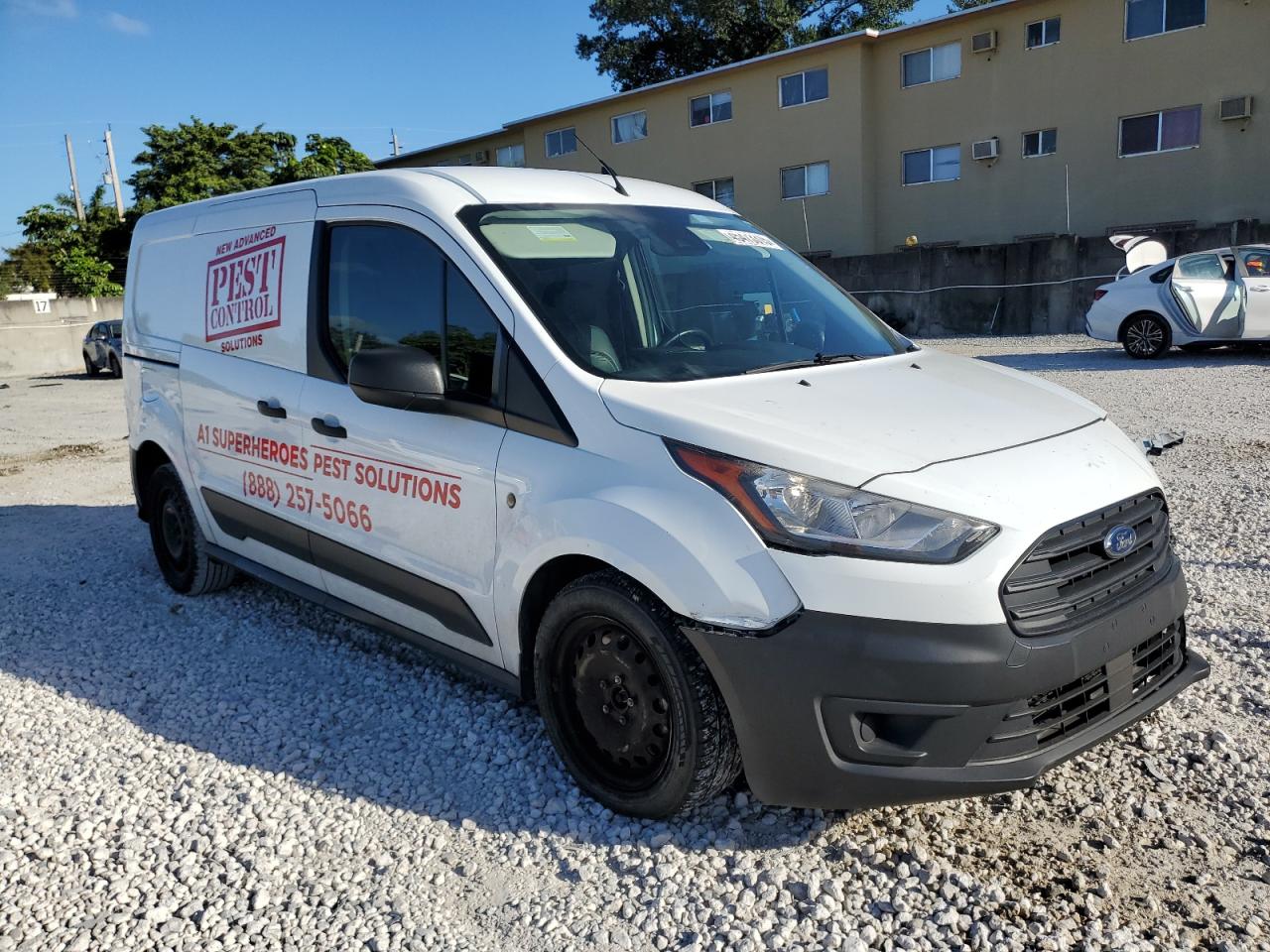 2020 Ford Transit VIN NM0LS7E27L1469205 Copart auction photo, front end / undercarriage damage thumbnail 4
