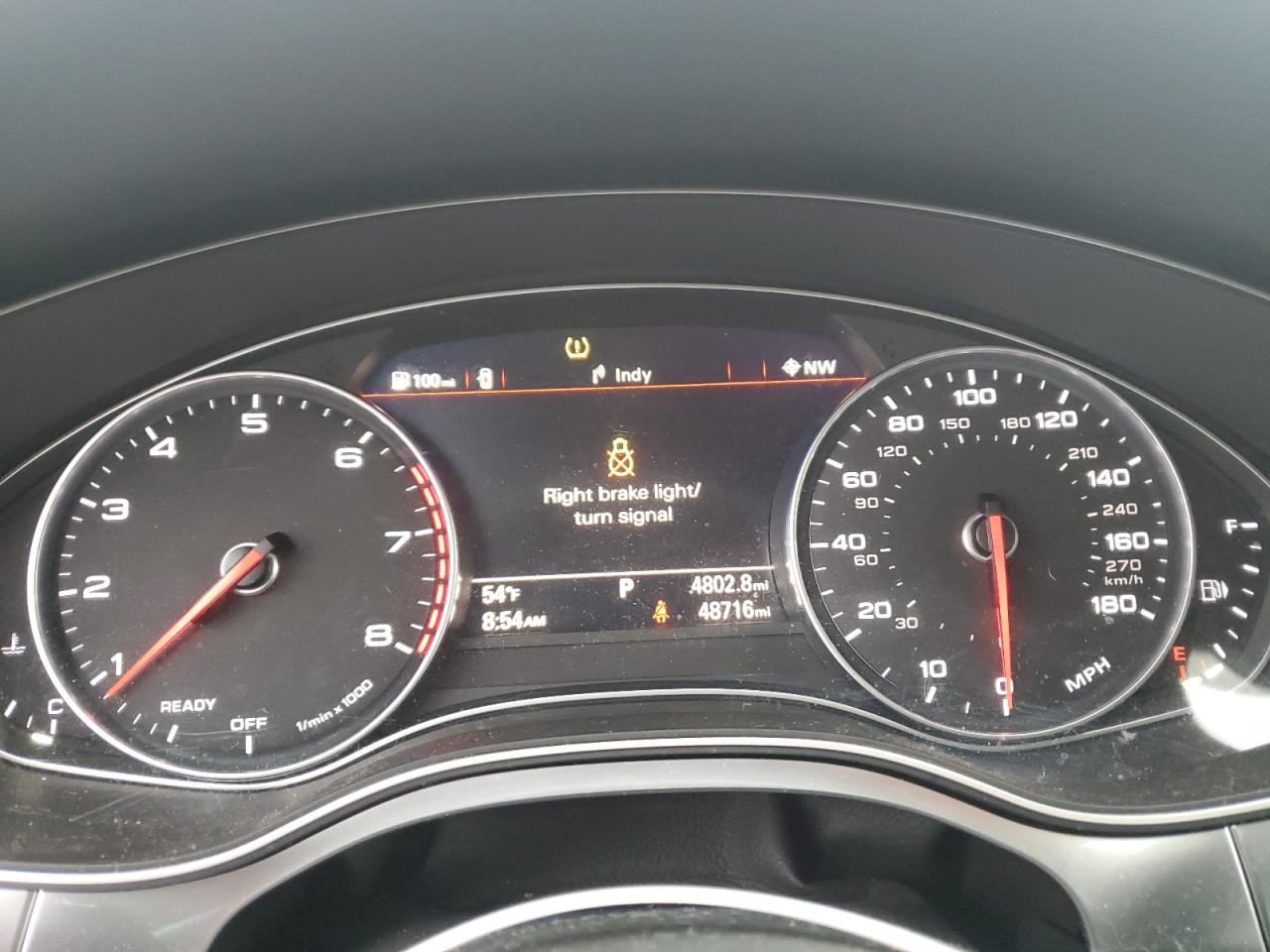 2016 Audi A7 VIN WAU2GAFC9GN036937 Copart auction photo, rear end / minor dent/scratches damage thumbnail 9