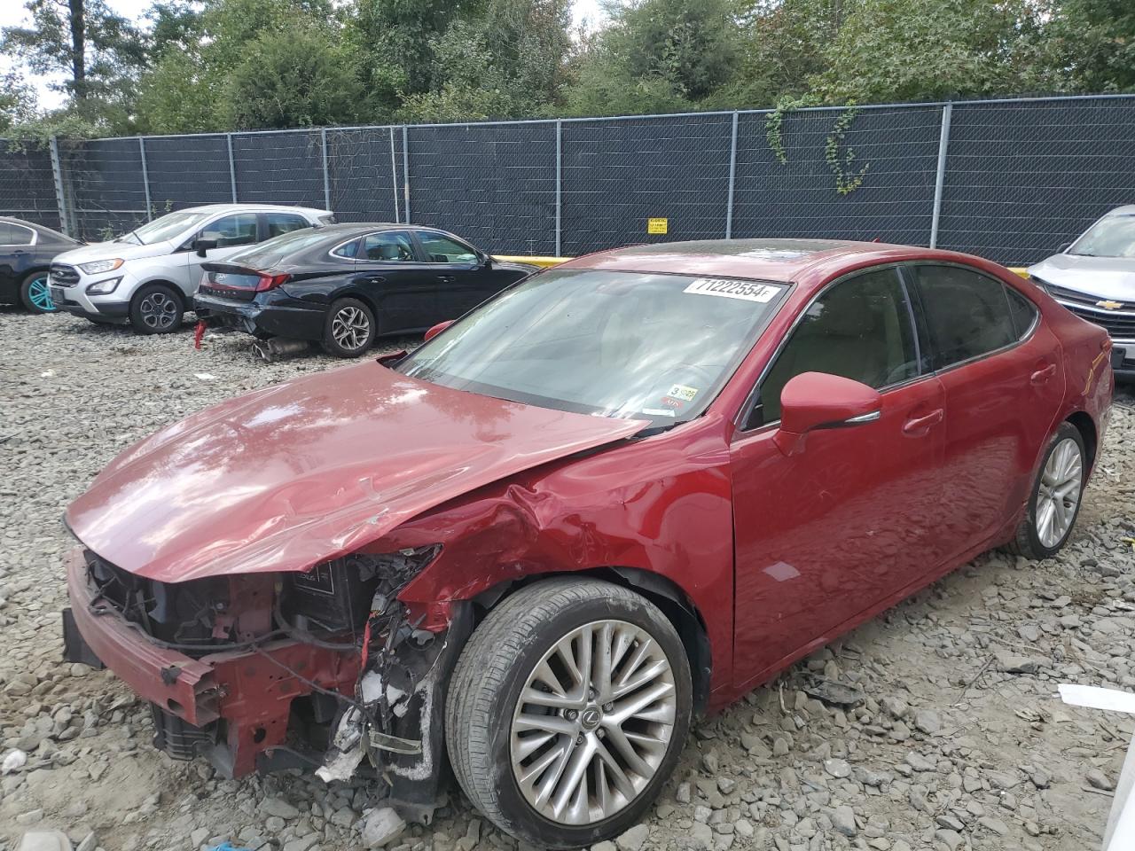 2013 Lexus ES VIN JTHBK1GG3D2056812