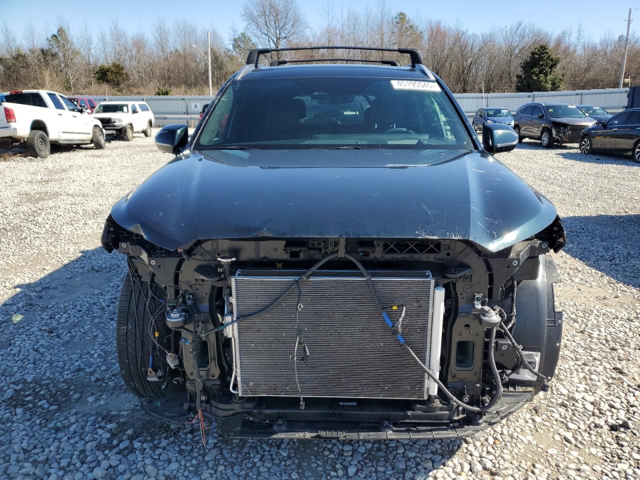 2024 Hyundai Palisade VIN KM8R7DGE3RU670039 Copart auction photo, front end damage thumbnail 5