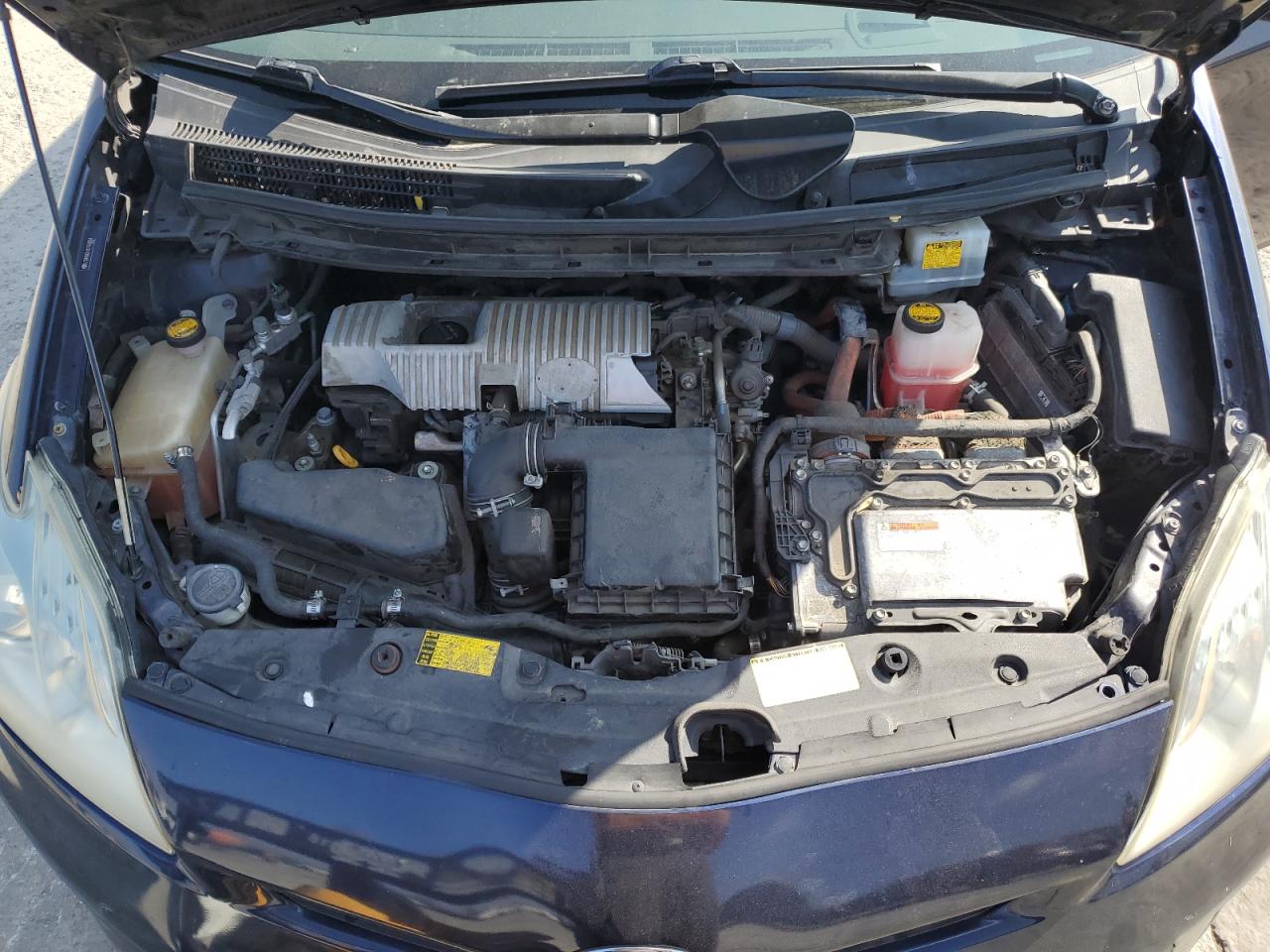 2012 Toyota Prius VIN JTDKN3DU1C1556504 Copart auction photo, rear end damage thumbnail 11