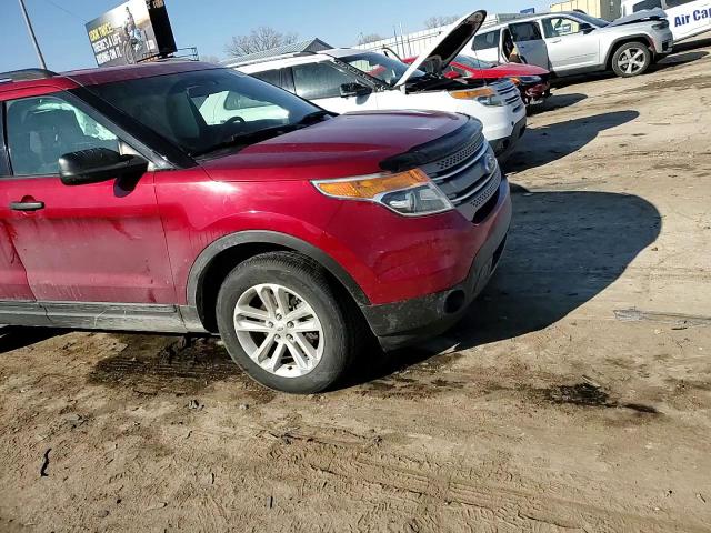 2015 Ford Explorer VIN 1FM5K8B83FGB49709 Copart auction photo, side / rear end damage thumbnail 12