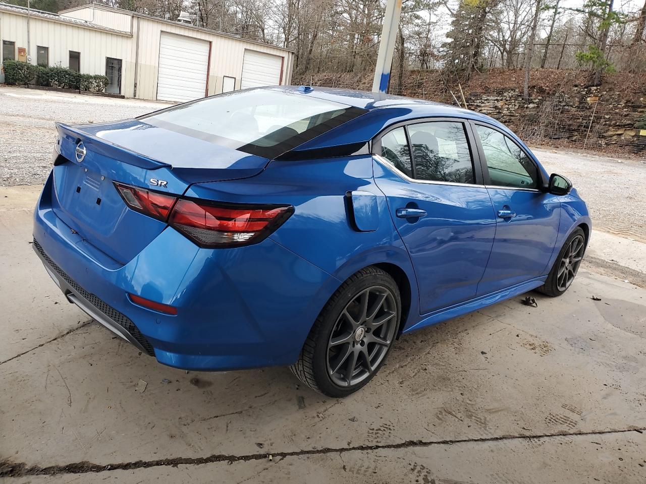 2020 Nissan Sentra VIN 3N1AB8DV8LY284820 Copart auction photo, side damage thumbnail 3