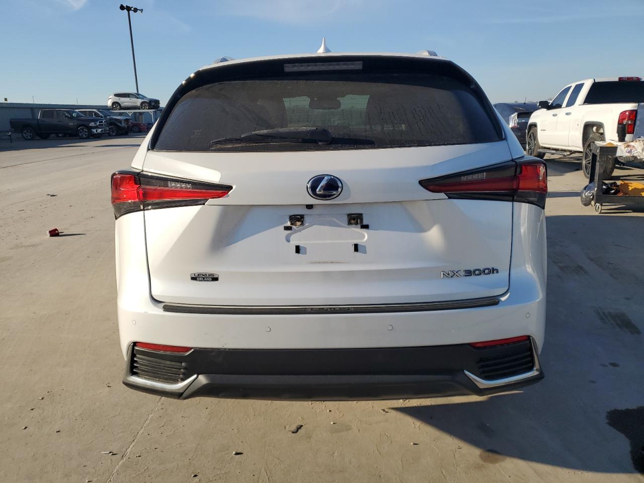 2020 Lexus NX VIN JTJGJRDZ4L5004436 Copart auction photo, front end damage thumbnail 6