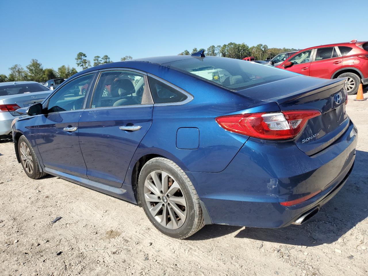 2016 Hyundai Sonata VIN 5NPE34AF3GH308560 Copart auction photo, front end damage thumbnail 2
