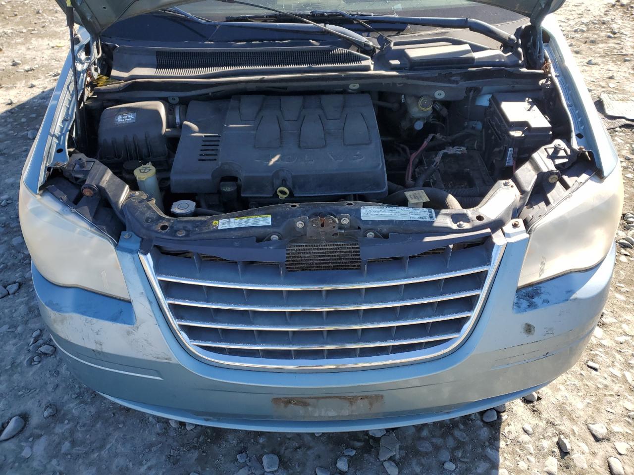2009 Chrysler Town & Country VIN 2A8HR54X99R640099 Copart auction photo, side damage thumbnail 13