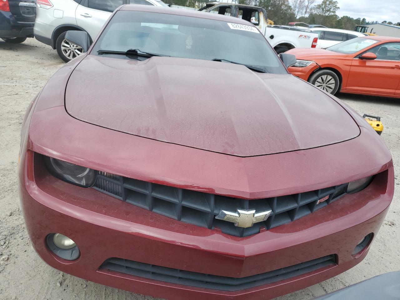2010 Chevrolet Camaro VIN 2G1FC1EV0A9194797 Copart auction photo, side / front end damage thumbnail 5