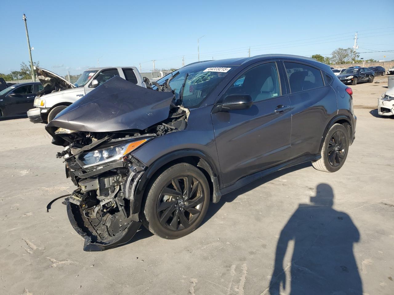 2022 Honda HR-V VIN 3CZRU5H10NM735453