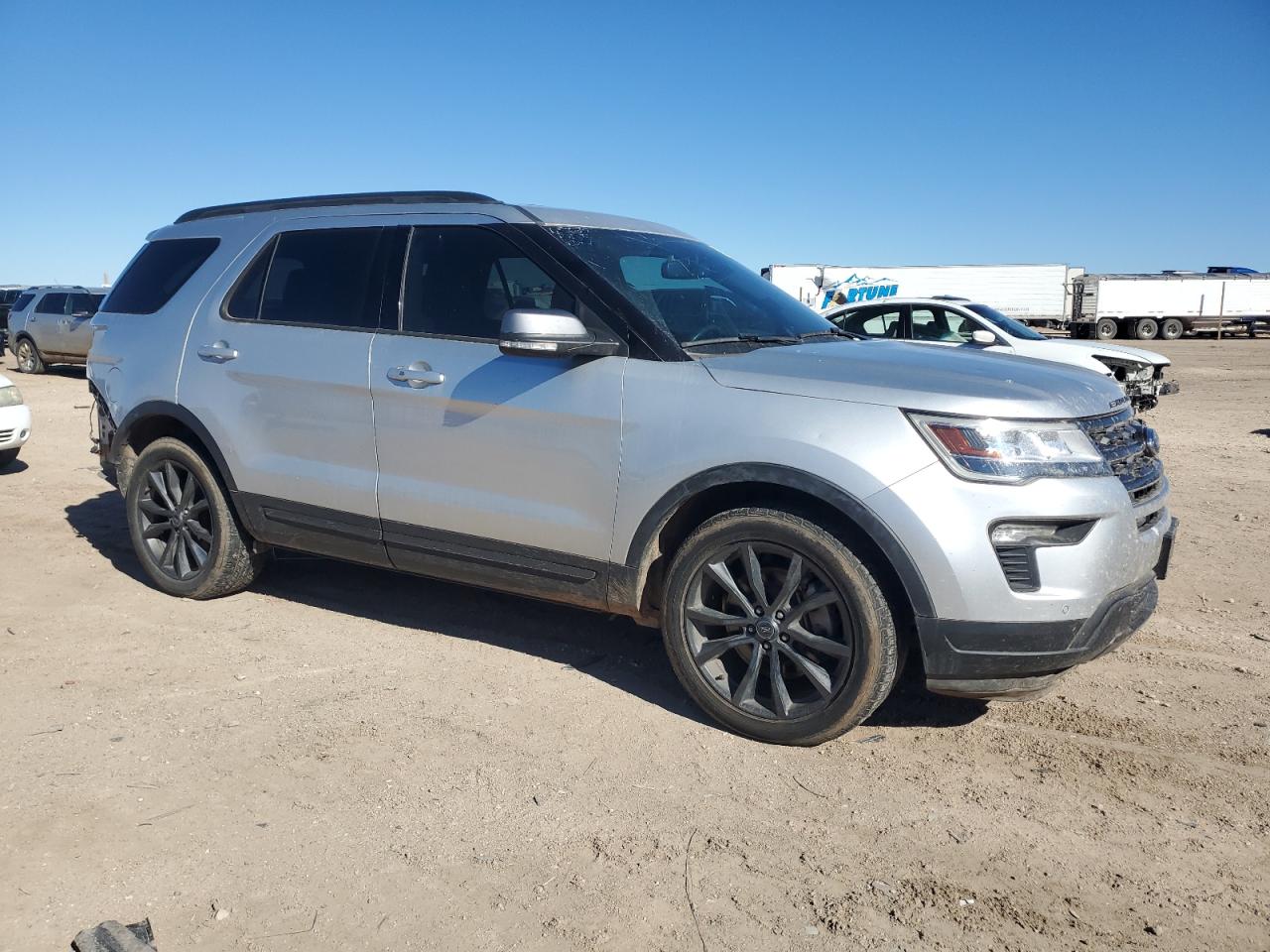 2018 Ford Explorer VIN 1FM5K7DH8JGB42531 Copart auction photo, rear end damage thumbnail 4