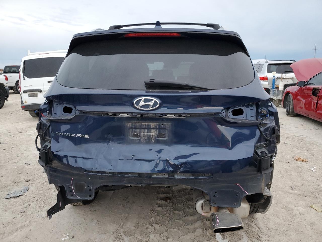 2023 Hyundai Santa Fe VIN 5NMS24AJ2PH507932 Copart auction photo, rear end damage thumbnail 6